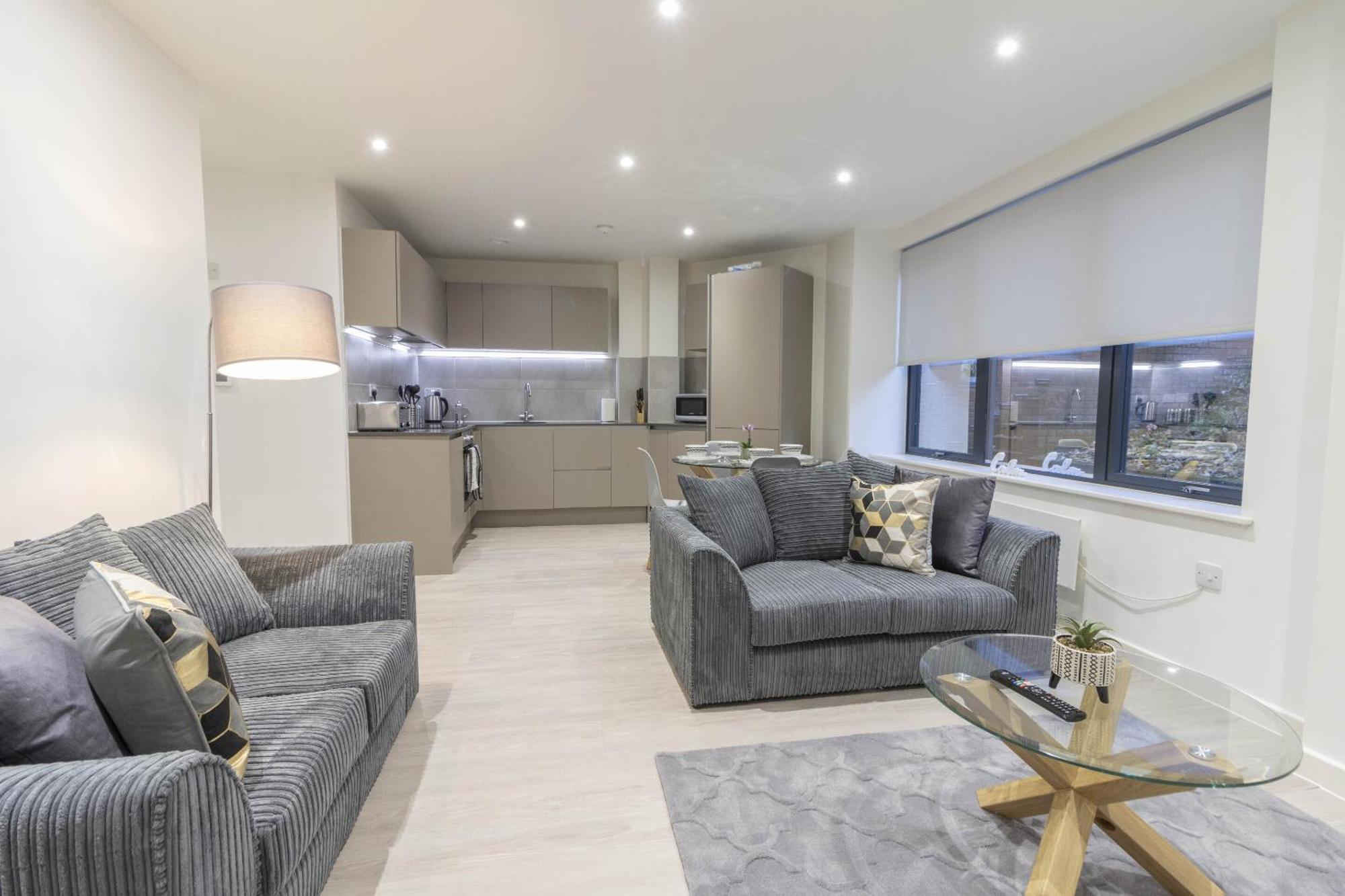 Linacre 1&2 - One And Two Bed Flat Behind The Cathedral With Free Parking And Fast Wifi Apartment Exeter Phòng bức ảnh
