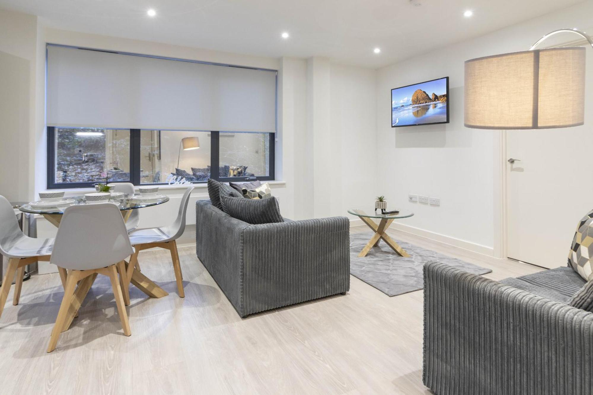 Linacre 1&2 - One And Two Bed Flat Behind The Cathedral With Free Parking And Fast Wifi Apartment Exeter Phòng bức ảnh